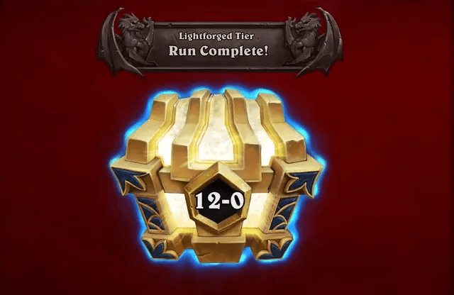 12-0 Arena Run Complete